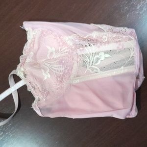Pink Lace Corset